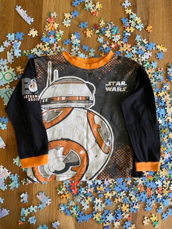 Langarm Shirt STAR WARS, 116/122cm, Baumwolle