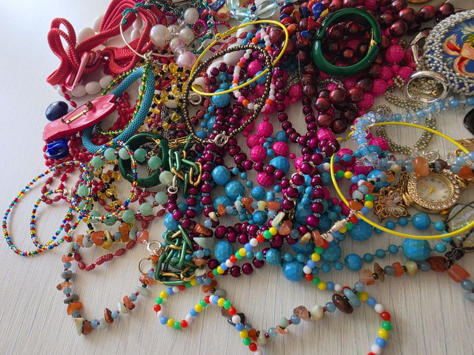 Sonstiger Schmuck: Schmuckkonvolut Damenmodeschmuck diverse Teile  – Gebraucht aus Bühler von MalinaBrocki 2