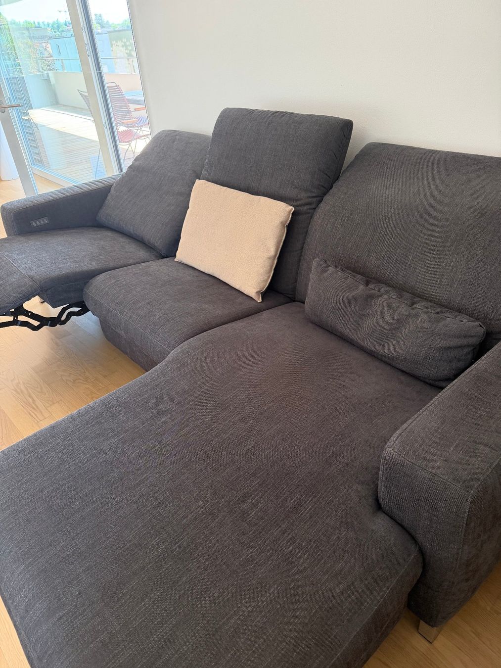 Divani: Schuhmann Ecksofa mit mot. Relaxfunktion - Top Zustand – Usato da Affoltern am Albis venduto da Dan8143 1
