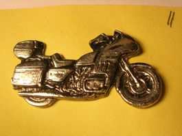 Motorrad Pin # ll Silberfarben, Top Zustand!🏍️😎