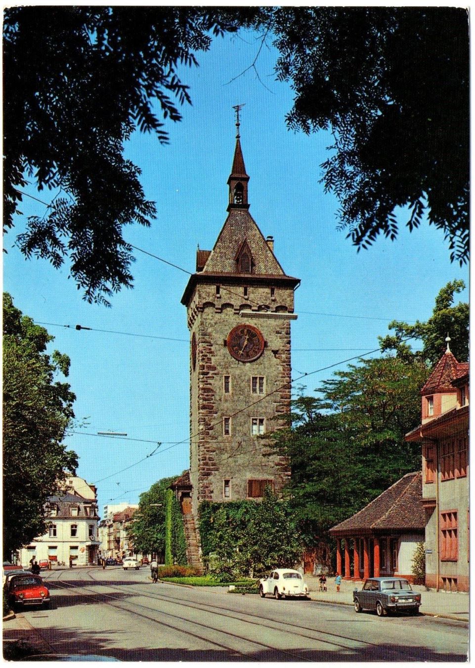 Cartes postales: BASEL St. John's Gate, Auto – Neuf (Voir description) à Jona par philajona