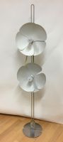 Stehlampe mit zwei Blumenlampen 70er Jahre, 150cm hoch