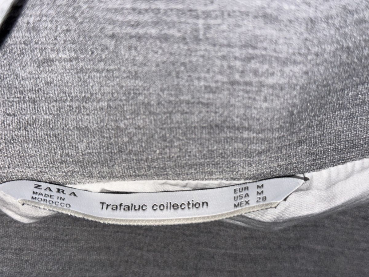 Zara Maglioni & Felpe: Zara Strickpullover mit Hemdeinsatz, Grösse M, Grau! – Nuovo (secondo la descrizione) da Köniz venduto da lar_m9xk 2