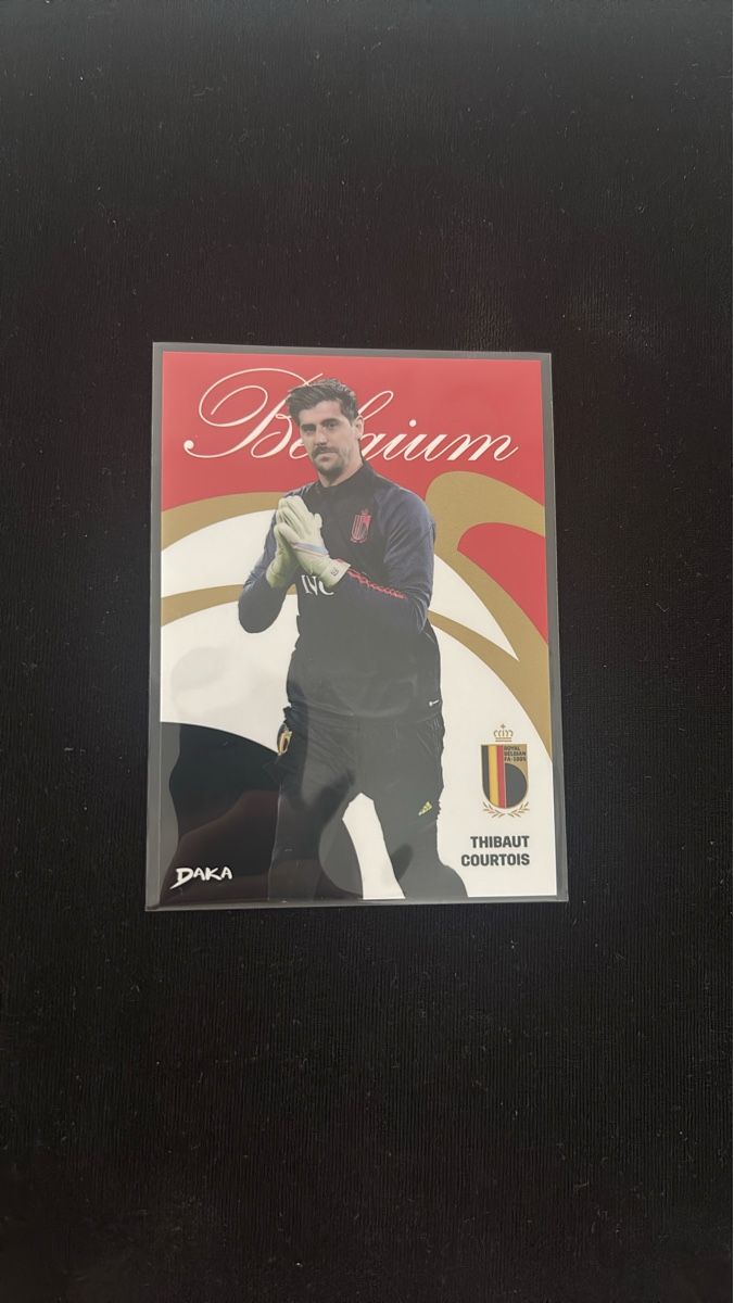 Sammelbilder & Trading cards: Fussball - Thibaut Courtois - Belgium - Daka  – Gebraucht aus Kaiseraugst von Baum_12