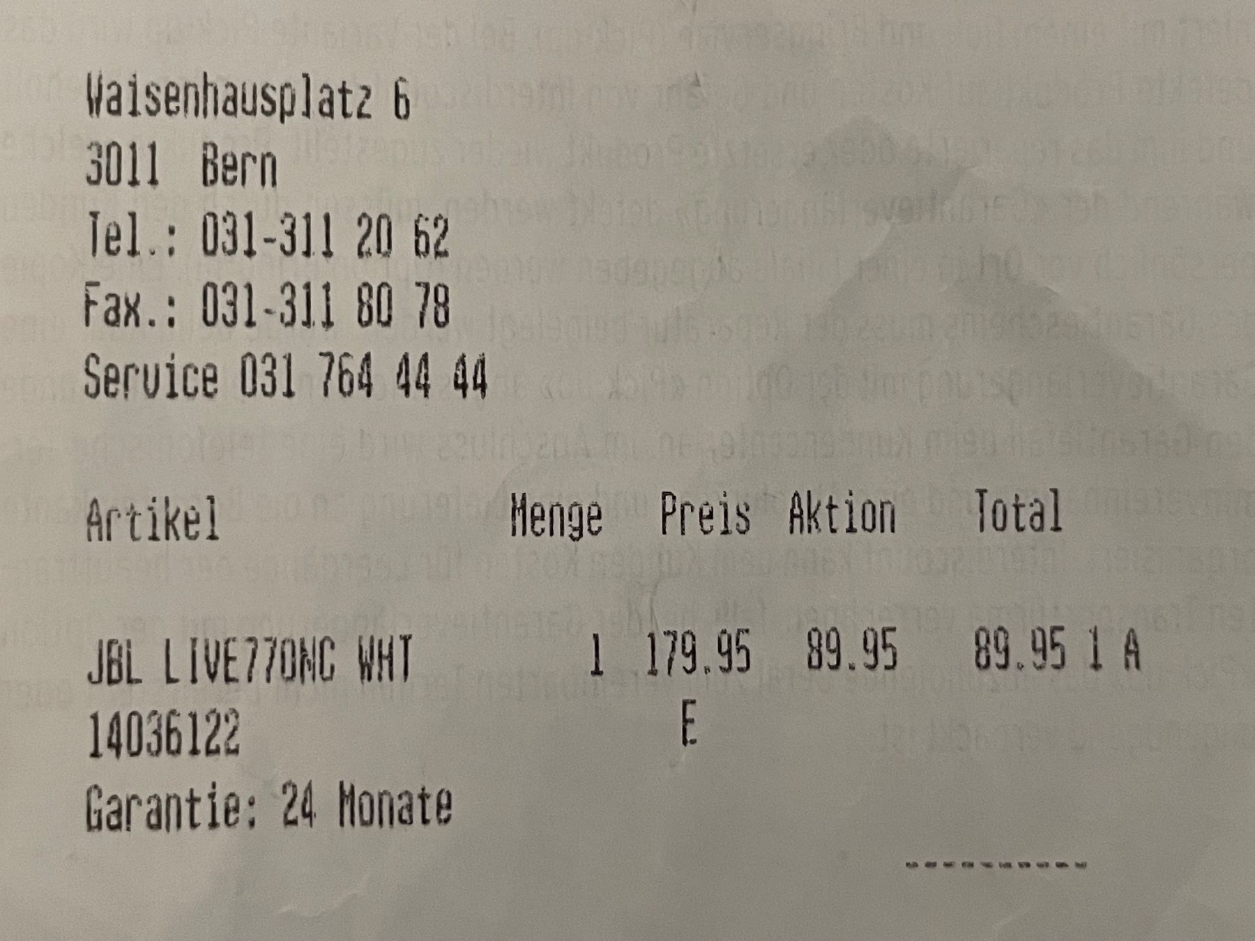 JBL Kopfhörer: JBL Live 770 mit Garantieschein – Neu und originalverpackt aus Wabern von tan_8dsg 5