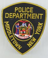 POLICE - Aufnäher - Aufbügler - Stickerei - 12,3x10,2cm