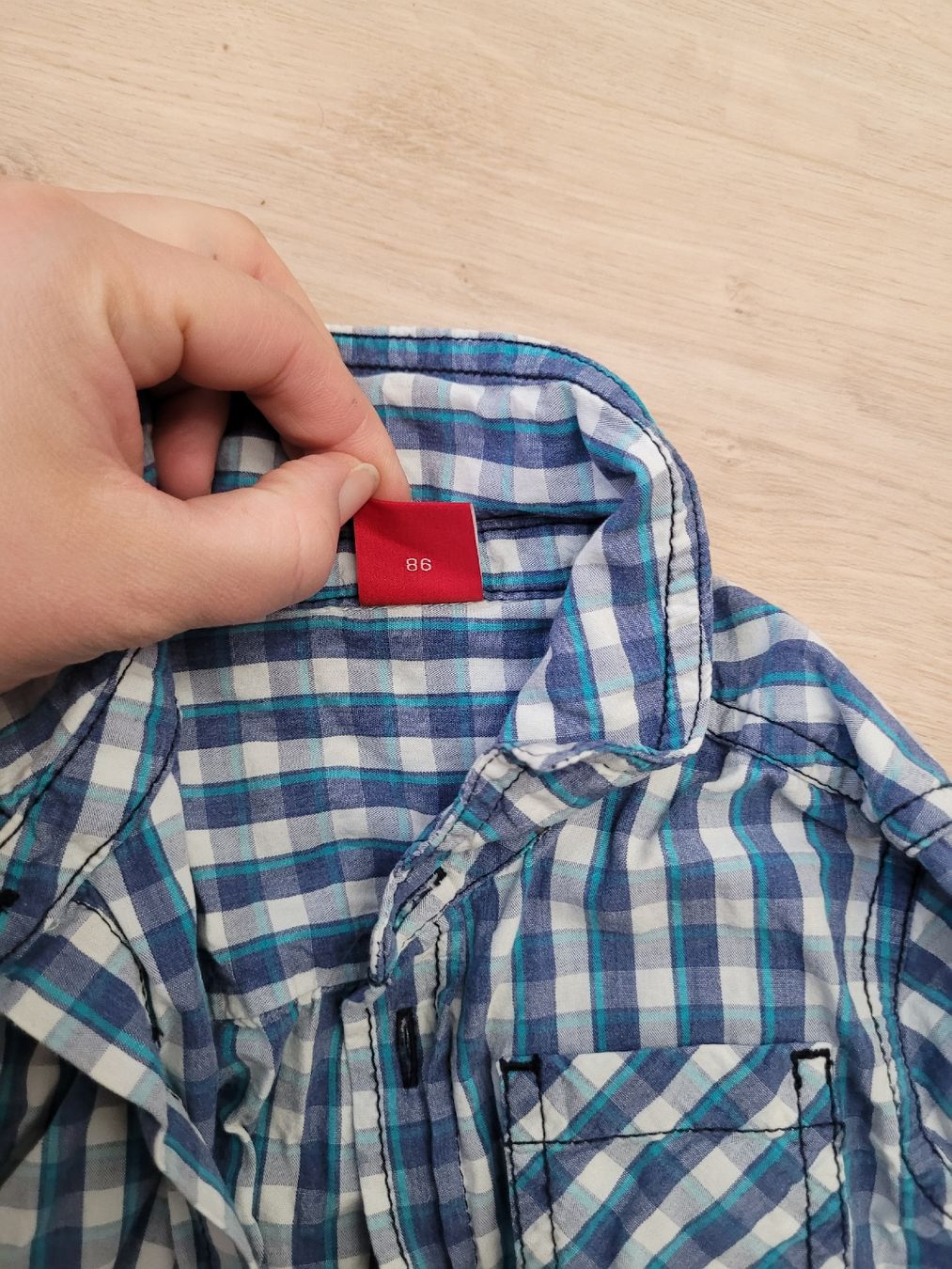 S.Oliver Camicie, T-shirt & Polo: Hemd s.Oliver Gr. 86 – Usato da Lupsingen venduto da sta_wgg5 3