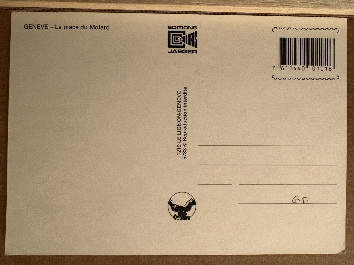 Cartoline postali: AK von Genf – Usato da Rümlang venduto da Kartenpost1 1
