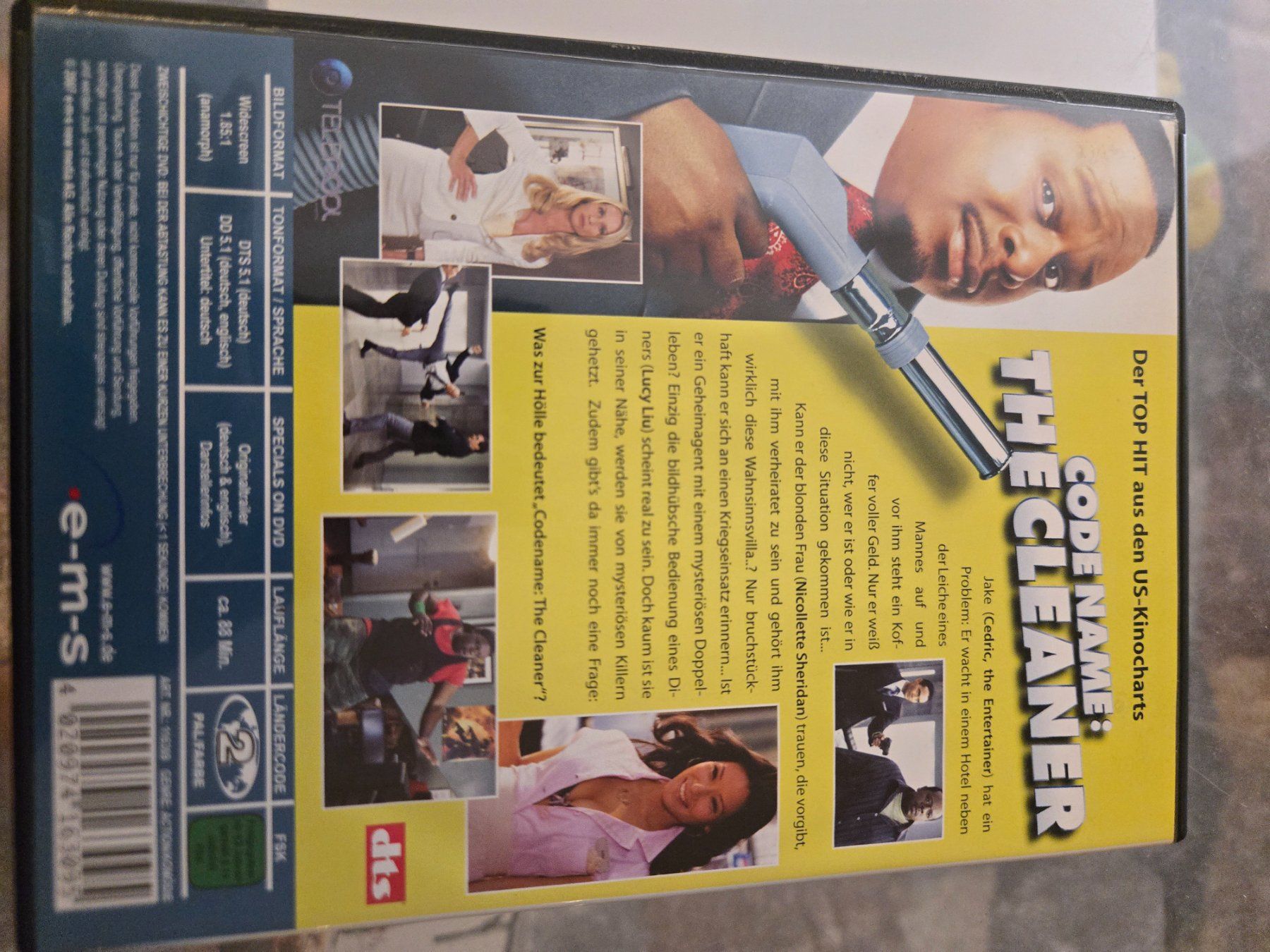 Alle DVDs: Code Name: The Cleaner DVD – Gebraucht aus Bussigny von Kfdlt 1