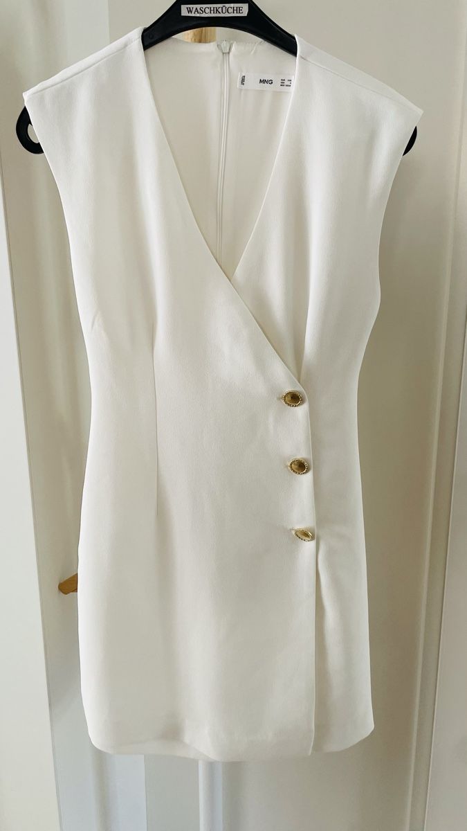 Mango Vestiti: MANGO White Summer dress XXS/XS – Usato da Zürich venduto da Angela_Fashion_Lover 3
