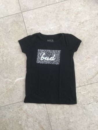 Wende-Pailetten-T-Shirt, Gr. 134, neuwertig!