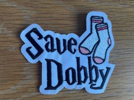 Harry Potter Filmserie Save Dobby Socken Patch Aufnäher