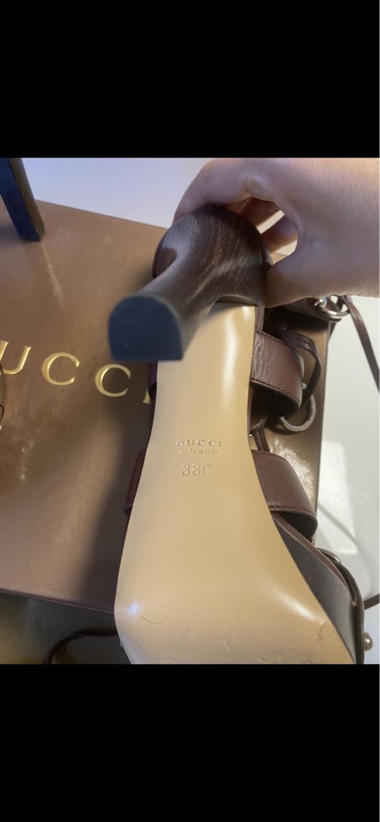 Gucci Damenschuhe: Gucci Sandali a schiava Tg.38 – Neu und originalverpackt aus Mendrisio von SGR85 2