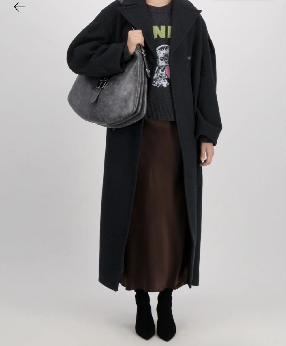 Ganni Cappotti: GANNI Mantel Peacoat Wool NEW – Nuovo e nell'imballaggio originale da Basel venduto da Dencag 4