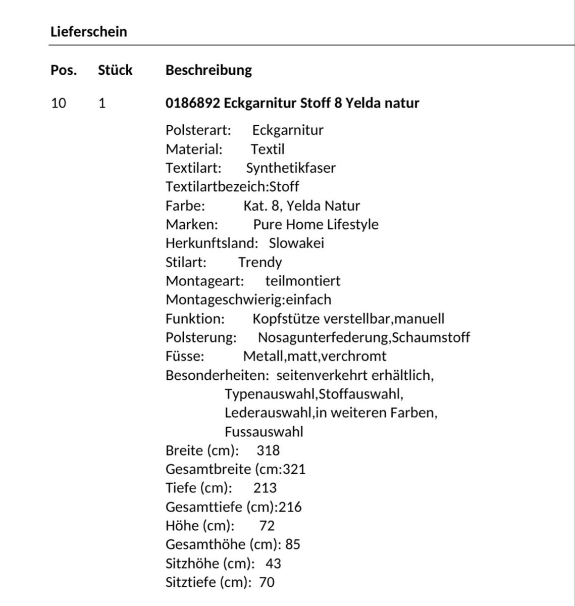 Sofas: Ecksofa Pfister – Gebraucht aus Au ZH von Supersnake997 1