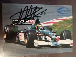 Pedro de la Rosa - handsignierte Autogrammkarte - Motorsport