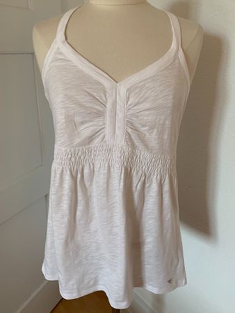 ESPRIT Damen Top, T'Shirt in Gr. M, Weiss, Neu