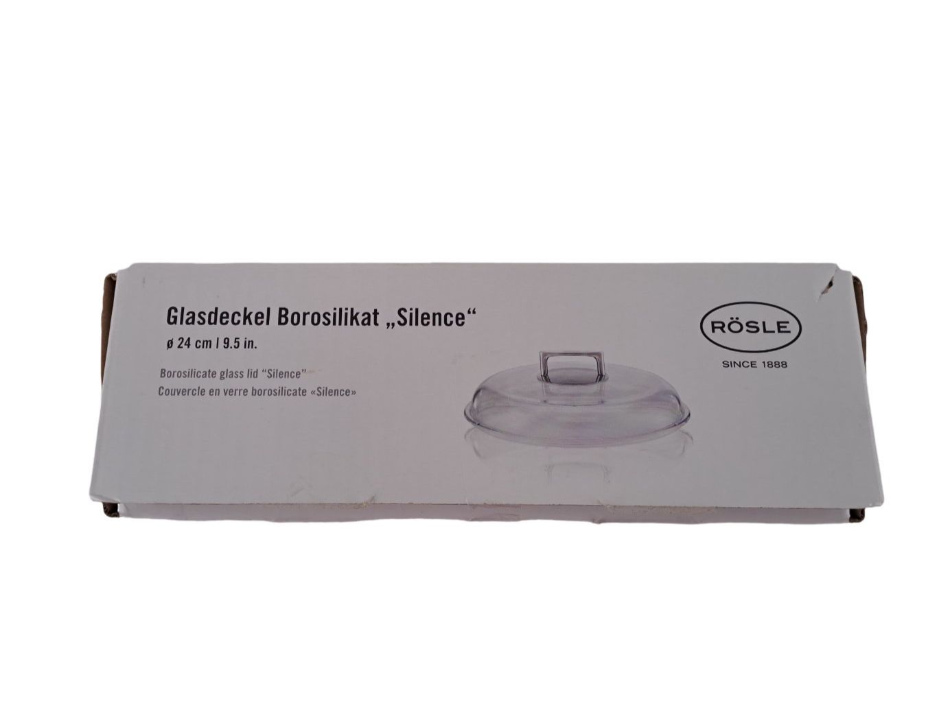 Rösle Elettrodomestici da cucina: RÖSLE Borosilikat Glasdeckel 24cm – Nuovo (secondo la descrizione) da Männedorf venduto da Restwert_Maennedorf 4