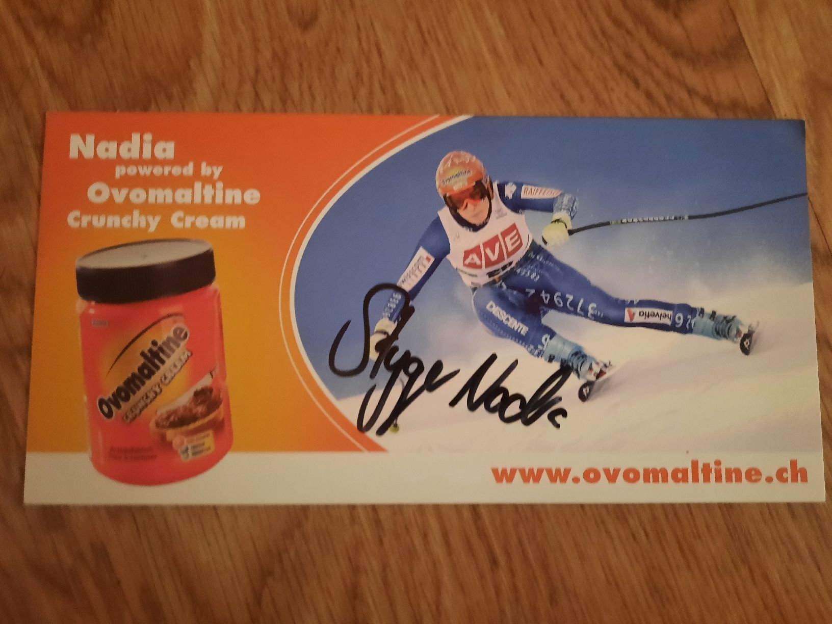 Autografi: Nadia Styger / schweizer Rennskifahrerin – Usato da Worben venduto da ersa01 1