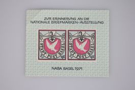 Philatelistische Erinnerung NABA Basel 1971 #37