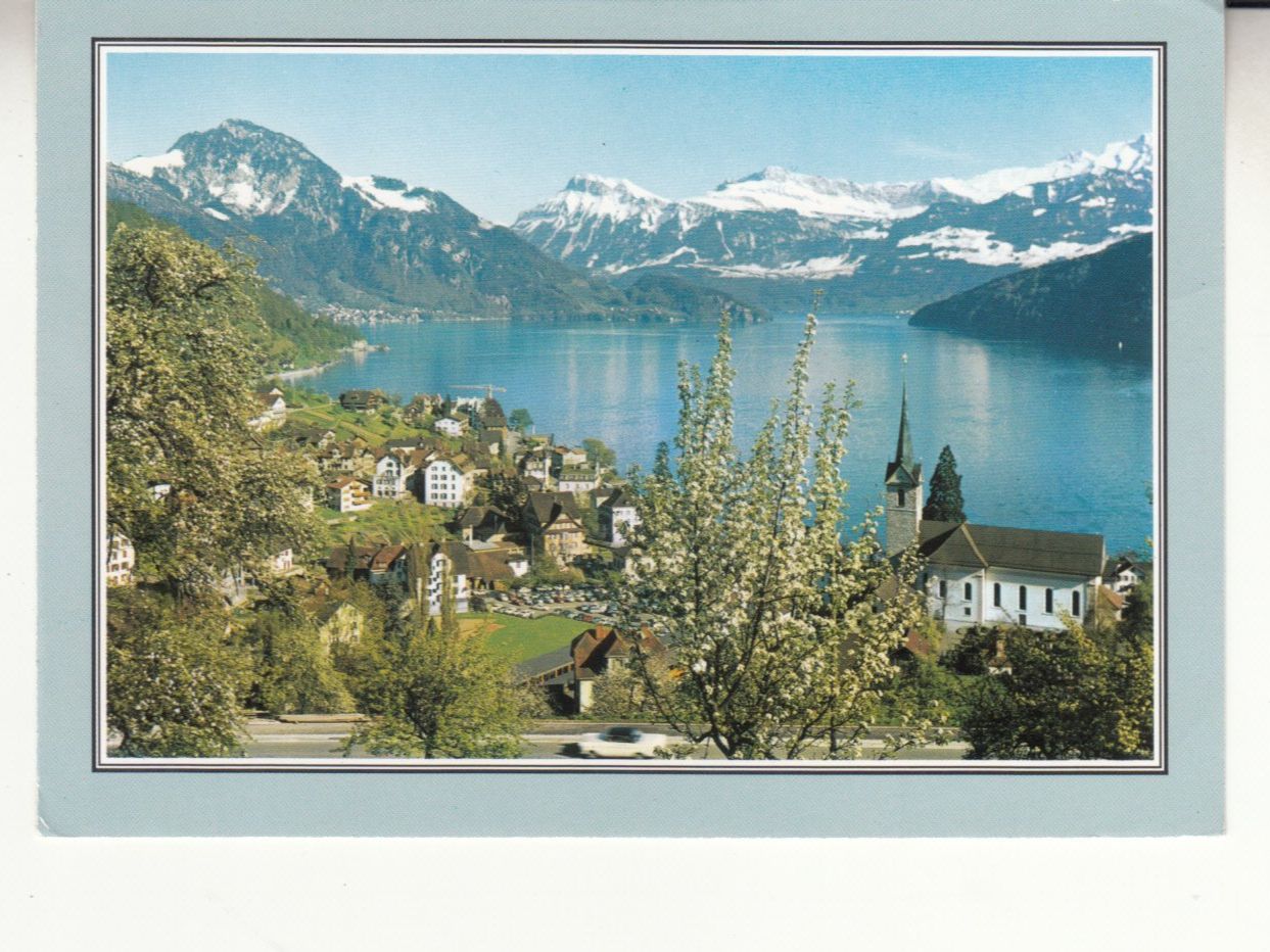 Cartoline postali: Weggis 1995 – Usato da Bürglen TG venduto da StampGraf