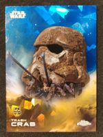 Trash Crab Debut Card 2025 Topps Chrome Sapphire Star Wars