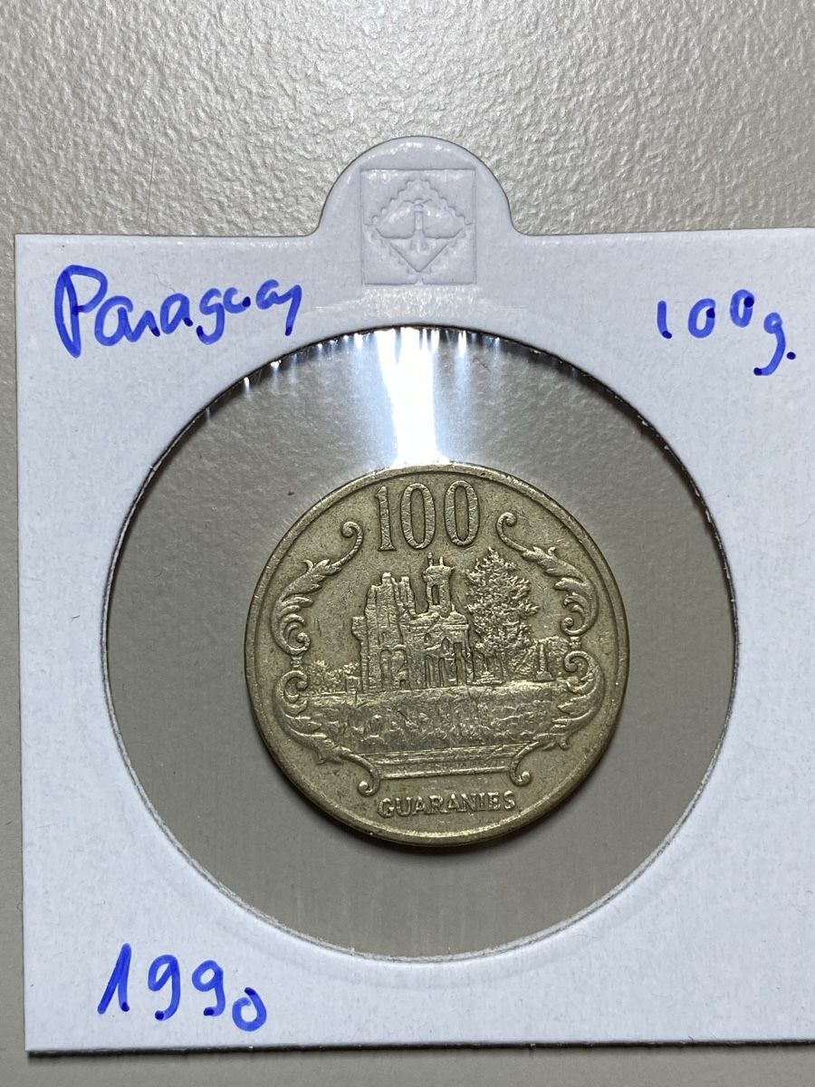 Tutti le monete: Paraguay - 100 guaranies - 1990 – Usato da Payerne venduto da Mike1682