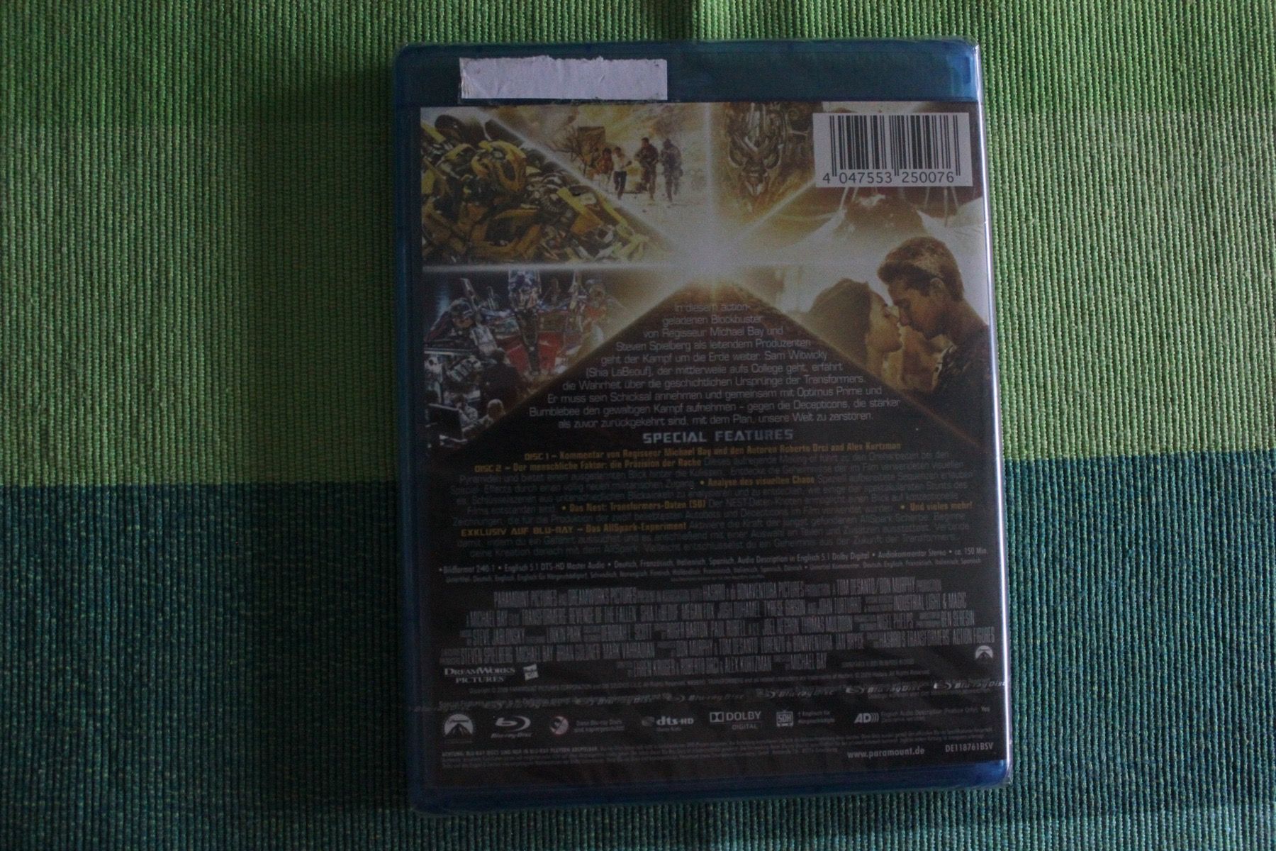 Tutti i DVDs: Transformers 2 Die Rache Special Edition Bluray NEU – Nuovo e nell'imballaggio originale da Geroldswil venduto da Schlumpfine1973 1