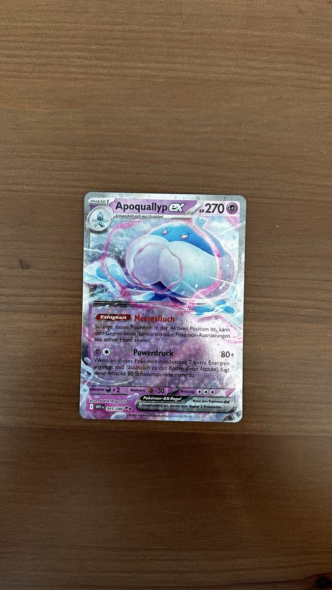 Pokémon Carte collezionabili: Apoquallyp EX – Usato da Zollikofen venduto da Pasfah
