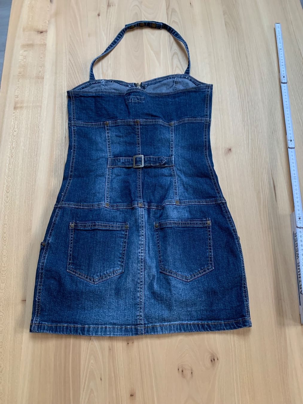 Vestiti: Strech Jeans Minikleid Versand möglich – Usato da Steinen venduto da Firehorse66 1