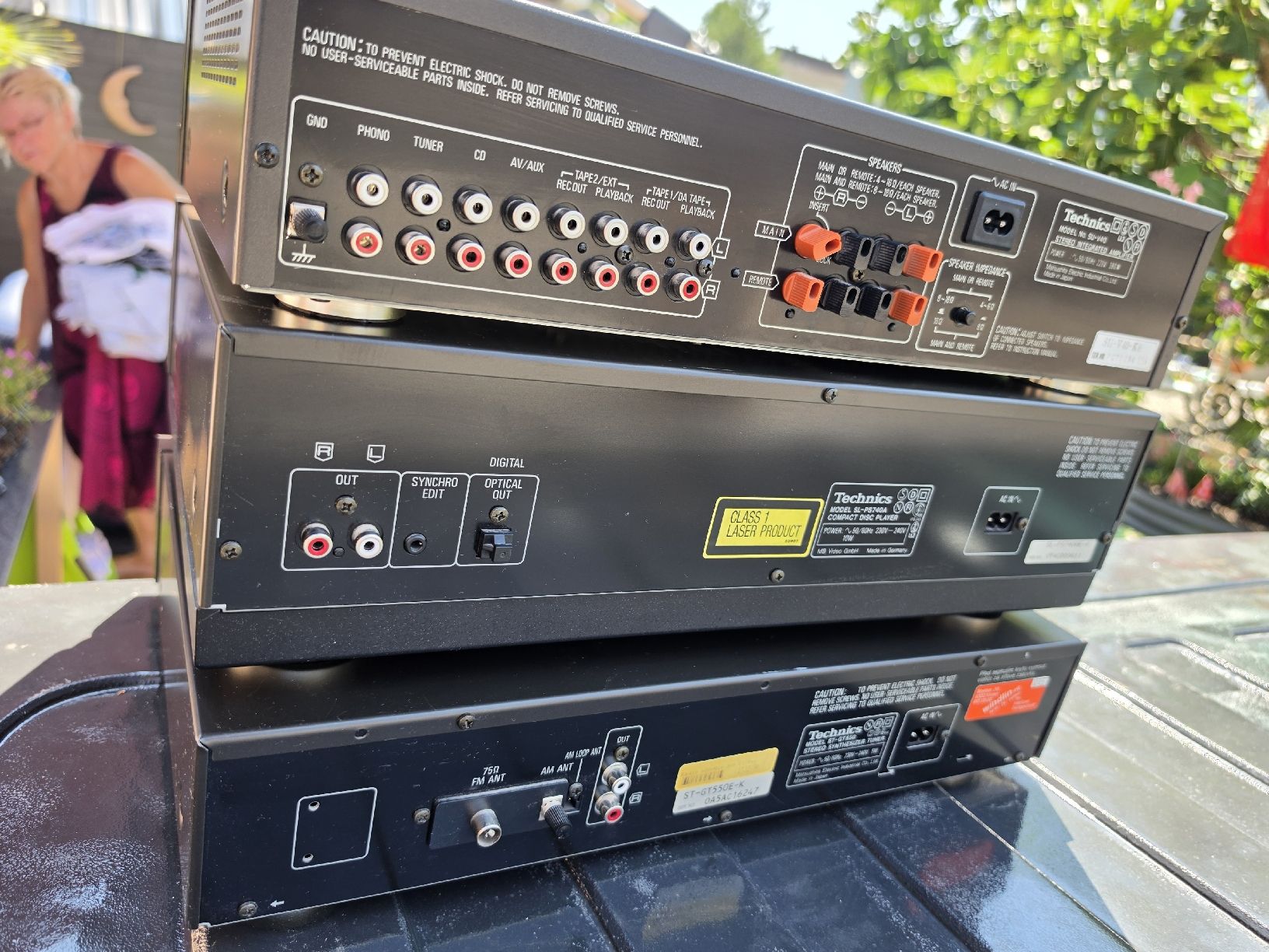 Technics Verstärker: Div Technics Komponenten für Bastler – Defekt aus gränichen von gecko1968 5