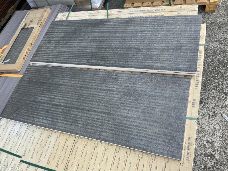 Piatti di portata: Wandplatten gerillt 33,3 x 90cm – Nuovo e nell'imballaggio originale da Dorf venduto da Zur-Lingg 1