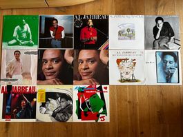 LP Sammlung Al Jarreau Jazz 13 LPs, div. Pressungen top