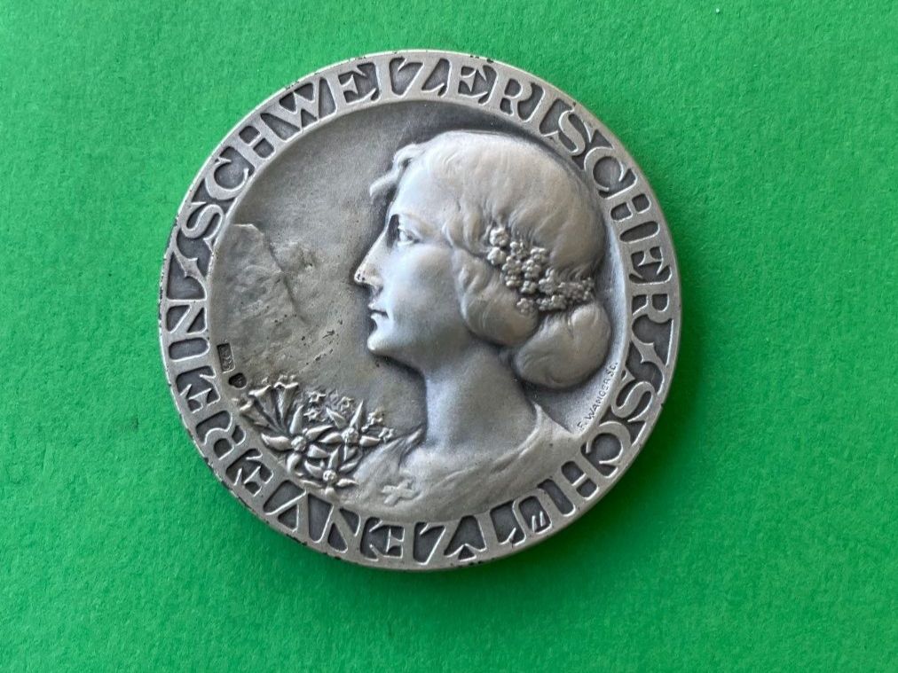 Medaglie: Schweizerische Schuetzenmedaille, Silber 925 – Usato da Bremgarten AG venduto da Schussi