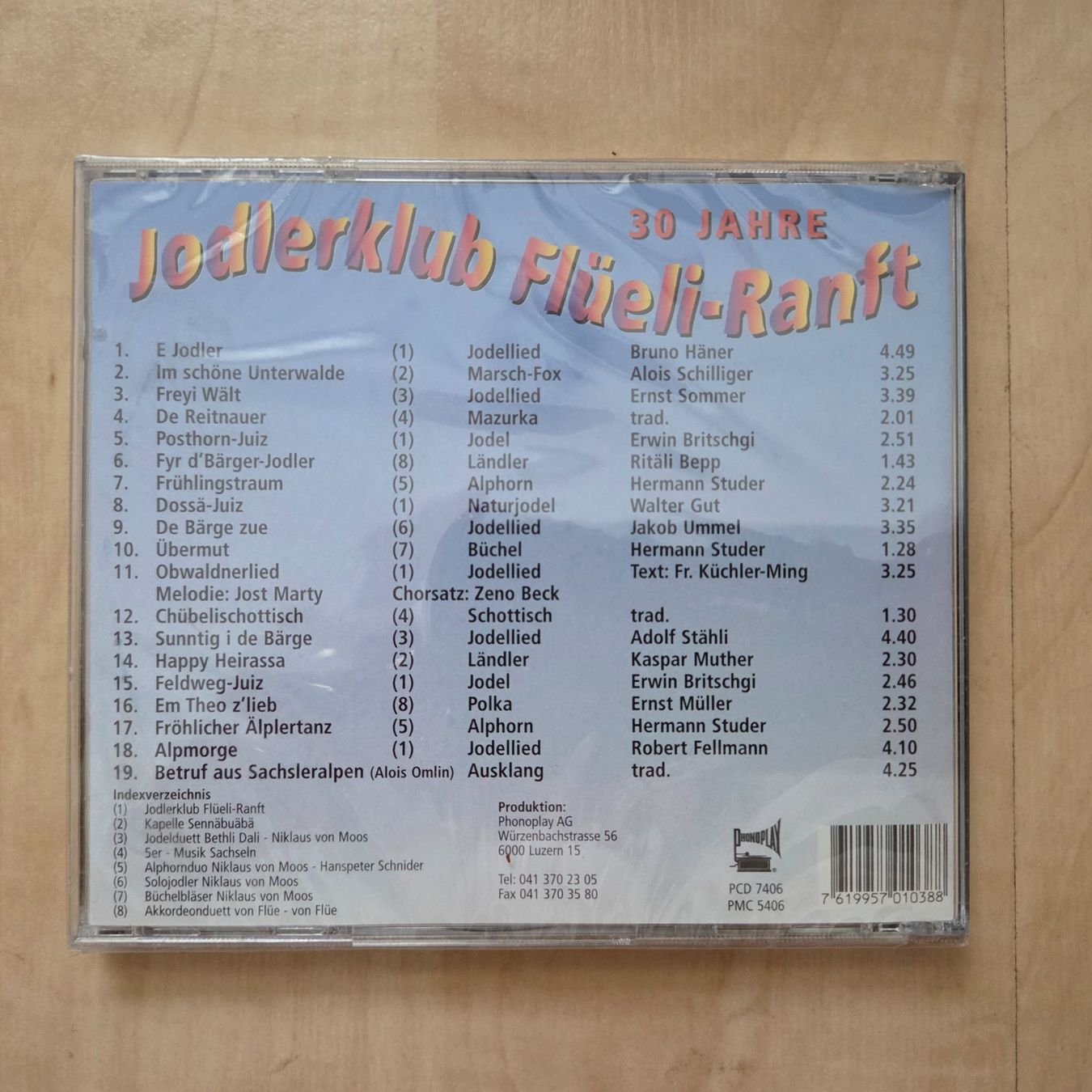 CDs: Jodlerklub Flüeli-Ranft – Neuf avec emballage d'origine à Zug par Sunshine_113 1
