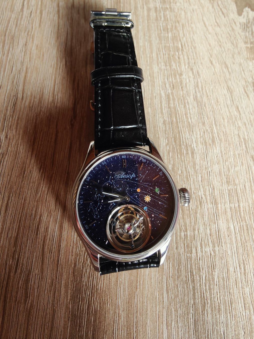Montres: Montre Tourbillon mécanique Echte Tourbillon Gratis Lieferu – D'occasion à Geneveys-Coffrane par avena125 2