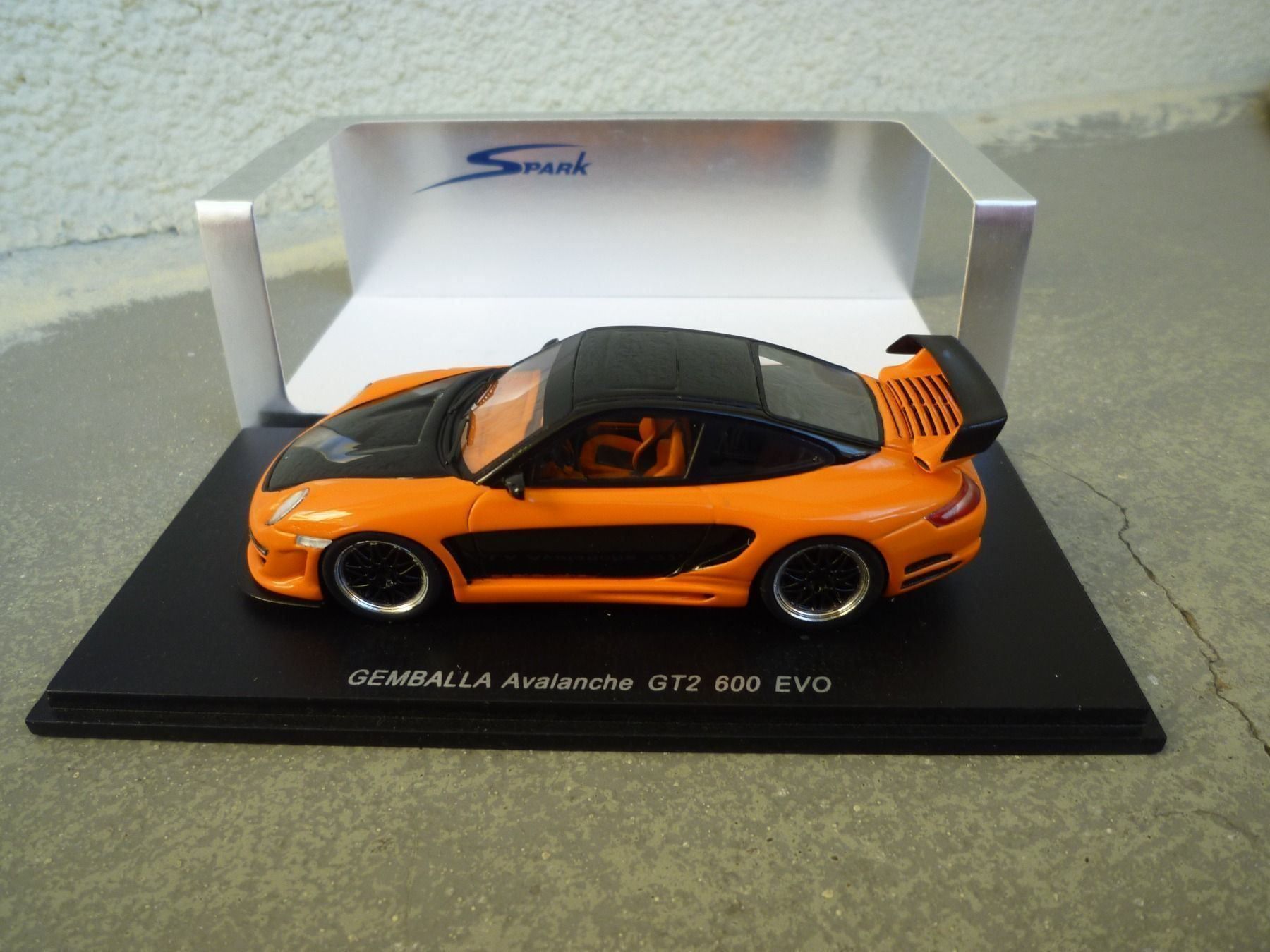 Porsche Modellini d'auto: Gemballa Avalanche GT2 600 EVO – Nuovo e nell'imballaggio originale da Flawil venduto da Imperiosud 1