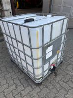 IBC Container 1000L gebraucht mit Hahn und Deckel