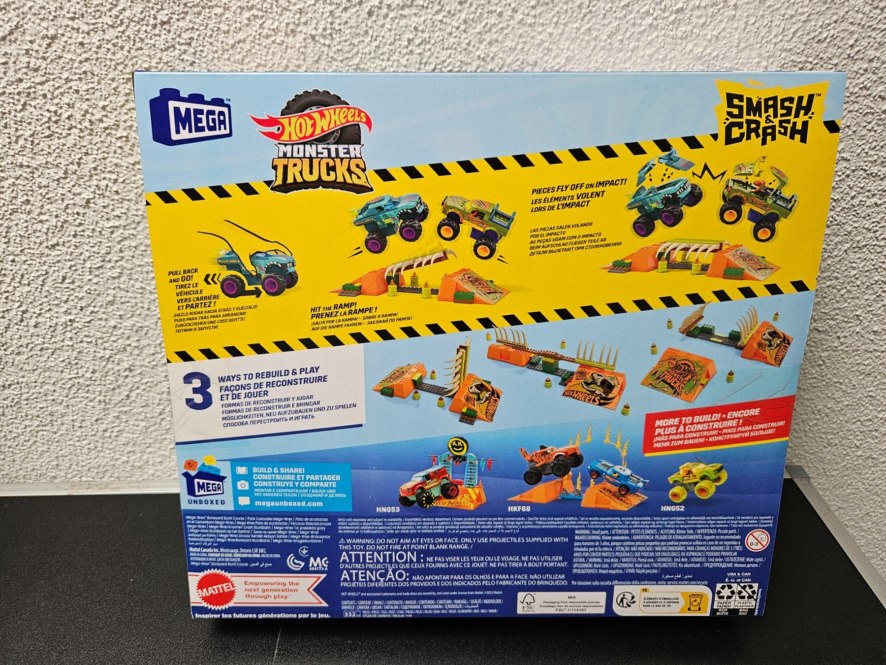 Hot Wheels Giocattoli: Neu - Mega - Hot Wheels - Mega-Wrex Monster Trucks – Nuovo e nell'imballaggio originale da Dagmersellen venduto da Jarsetz_Restposten 1