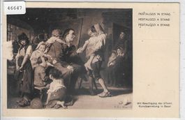 Bundesfeier 1914 Pestalozzi in Stans - Entwertet
