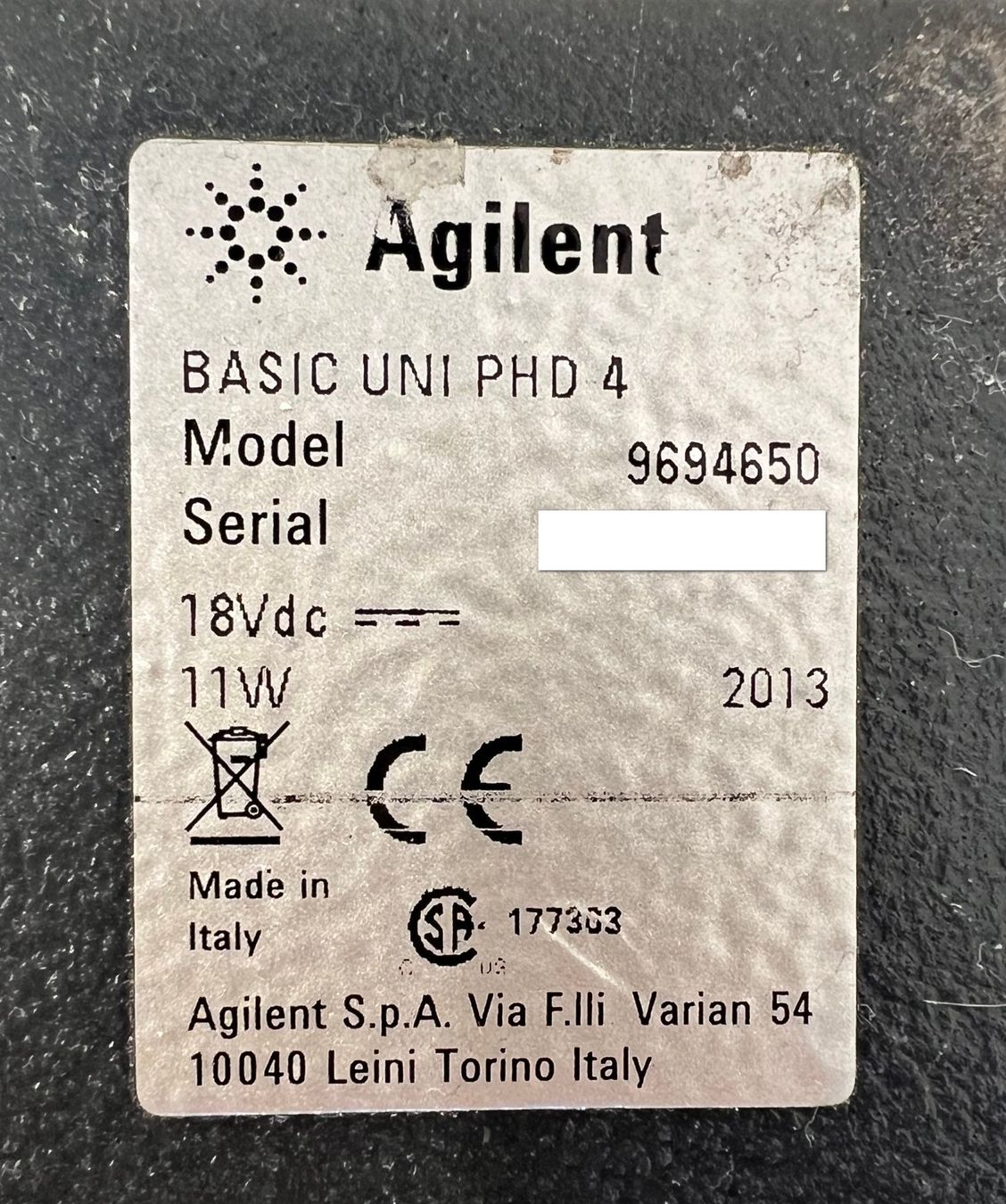 Laborzubehör: Agilent PHD4 Portable Helium Sniffer Leak Detector – Gebraucht aus Niederdorf von LeptonAG_Labor 3