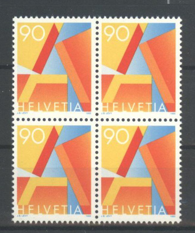 Tutti i francobolli: 1995, Einzelausgabe, Viererblöcke ** – Usato da Willisau venduto da Vollstempel