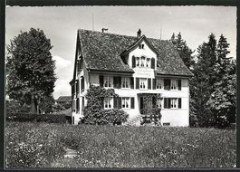 Schönenberg ZH, Erholungsheim, gelaufen 1955