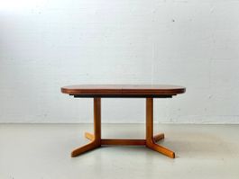 Eleganter Lübke Ausziehtisch aus Kirschholz, 1980