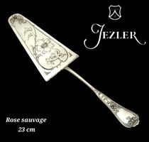 Jezler Heckenrösli Tortenheber Silber 800 H.Pfaff circa 1900