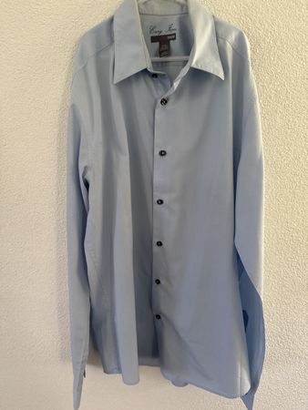 H&M Herren Hemd, Grösse M, Hellblau 
