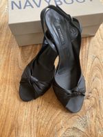Schuhe Kitten Heels Navyboot Gr.40