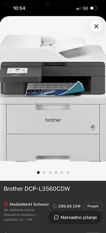 Drucker: Farbdrucker Brother DCP-L3560CDW mit Patronen – Gebraucht aus Emmenbrücke von pus_l5tw