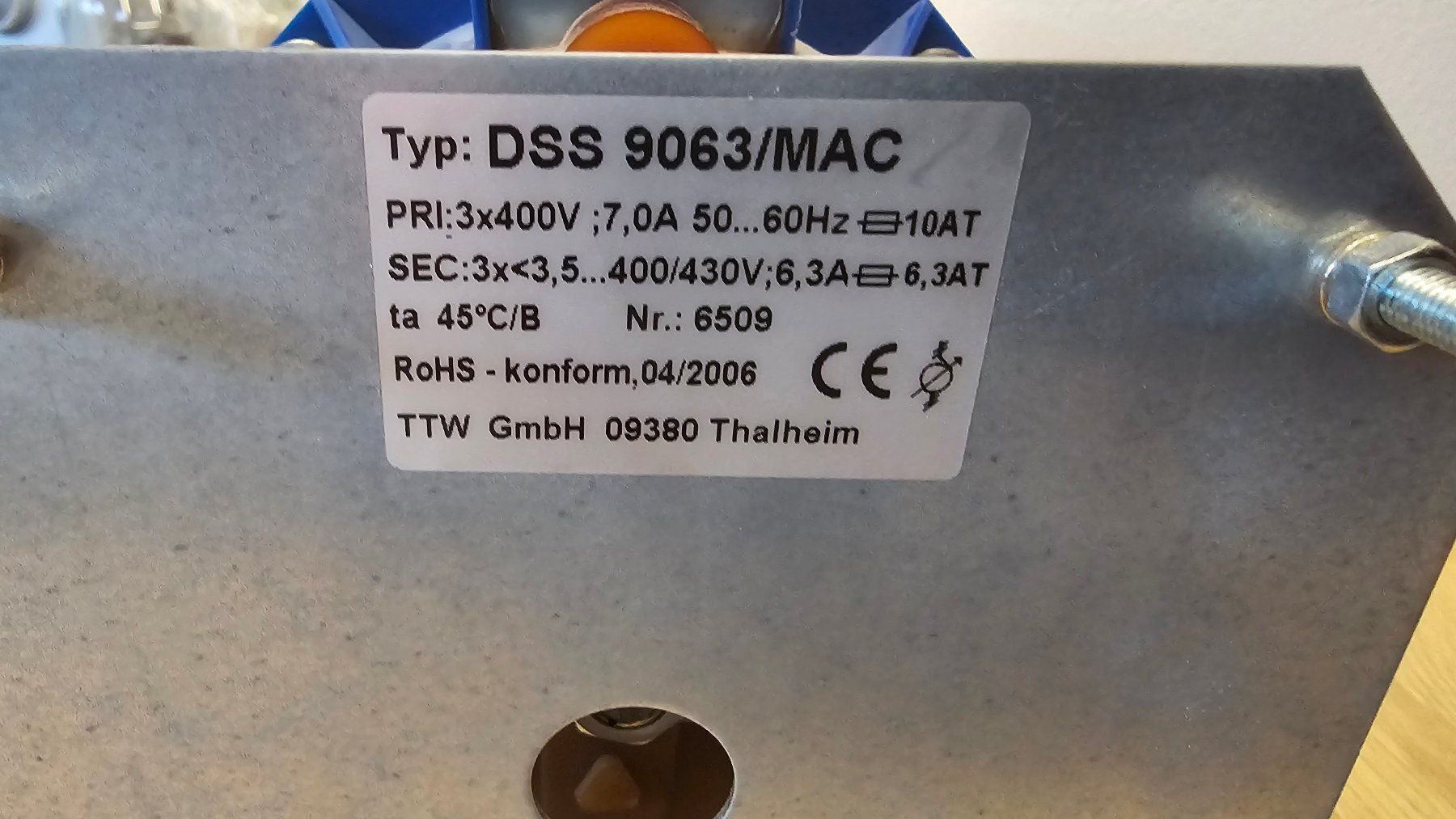 Stromzufuhr: 3-phasiger Stelltransformator NEUWERTIG – Gebraucht aus Boniswil von LakeSide_Boniswil 6