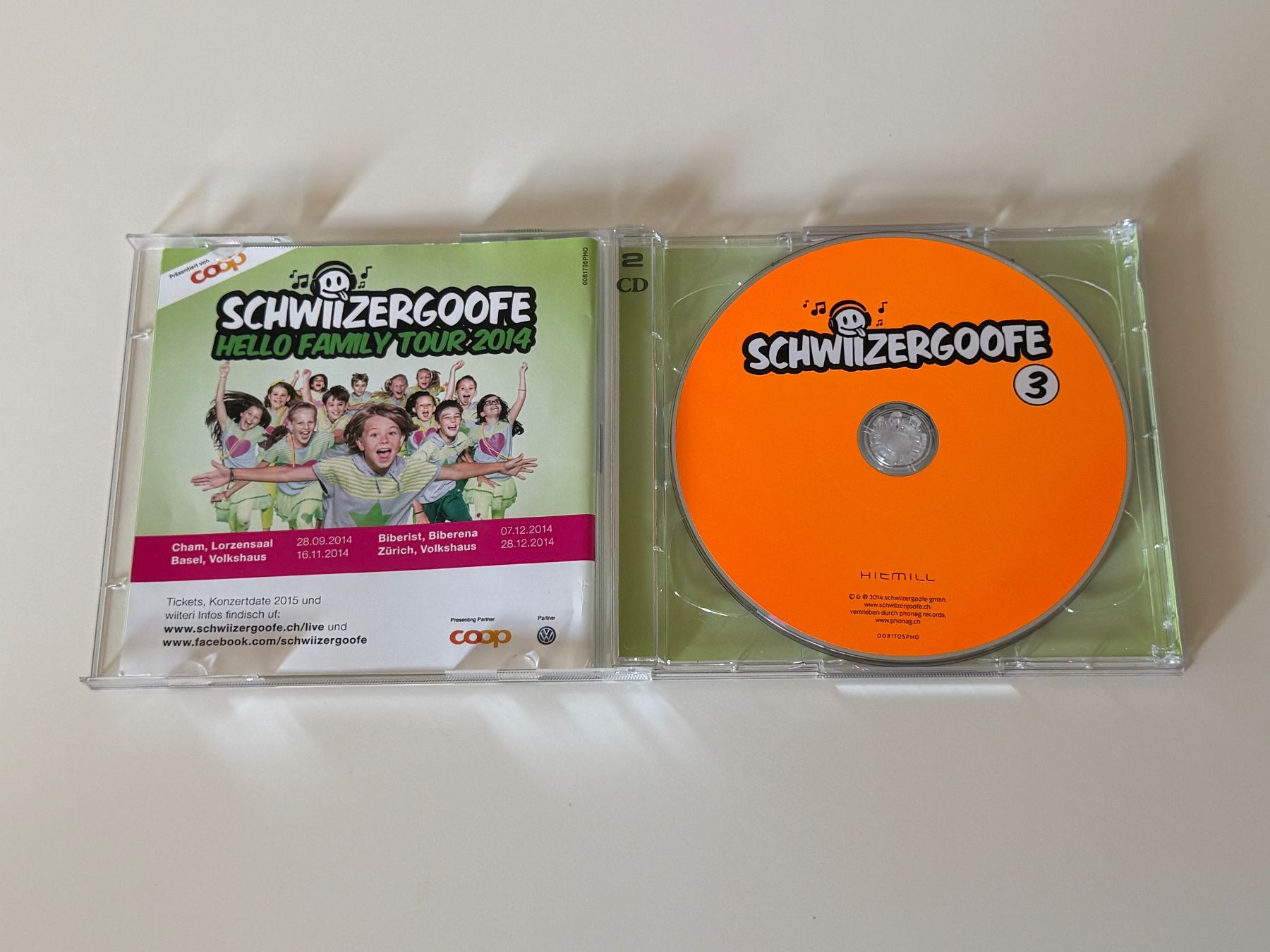 CD: Schwiizergoofe 3 - Vo Chind für Chind – Usato da Altstätten SG venduto da sheamus 2